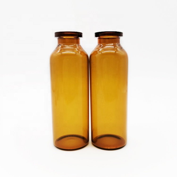 2-30 ml tube empty glass bottles vials for powder liquid injection