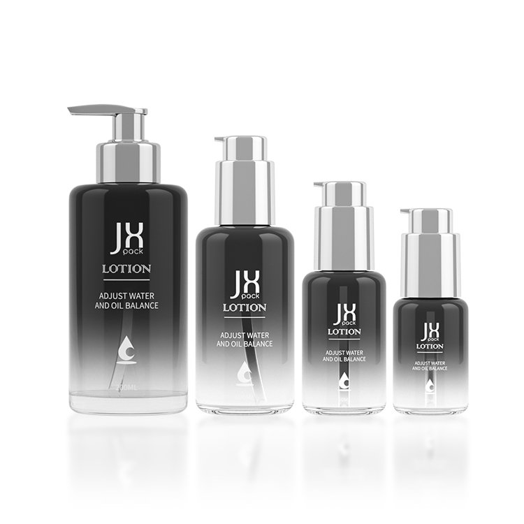 Accept custom frosted 200 ml envases de vidrio cosmetic shampoo glass bottle packaging with lotion pump