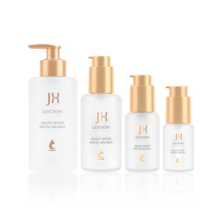 Accept custom frosted 200 ml envases de vidrio cosmetic shampoo glass bottle packaging with lotion pump