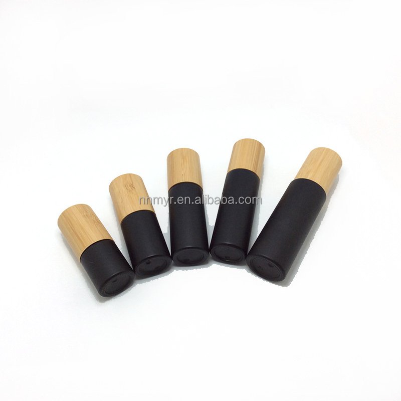 20/30/40/50/60/80 Ml Atomizer Glass Perfume Bottle Empty Refillable Bottle Fragrance Spray Bottle with Bamboo Cap Cosmetic OEM