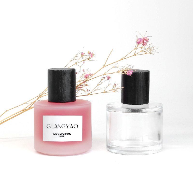 China Factory Custom Design Fragrance Bottle 50ml Luxury Empty Glass Perfume Bottle With Box