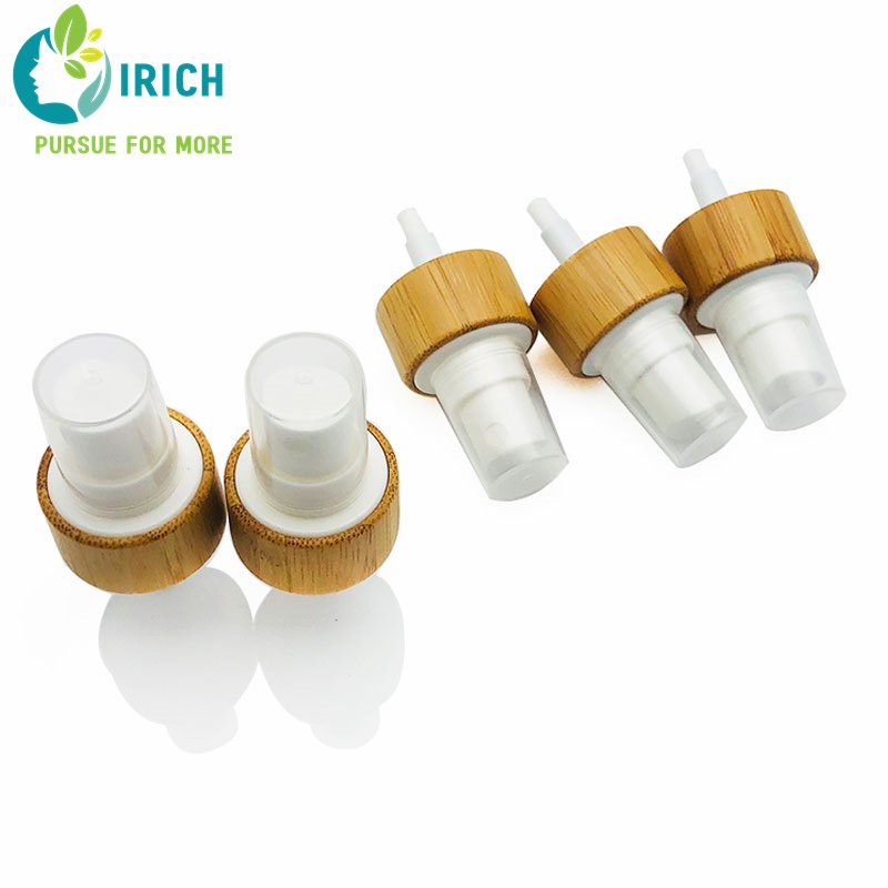 High Quality Custom Cosmetic Packaging Wood Cosmetic Glass Bottle Perfume Cap