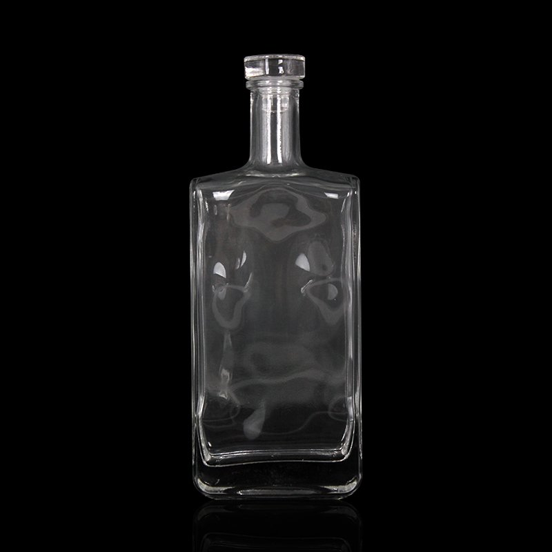 Super Flint Glass Bottle for Liquor 700ml 750ml Nordic Gin Whisky Spirits Tequila Vodka Glass Bottle