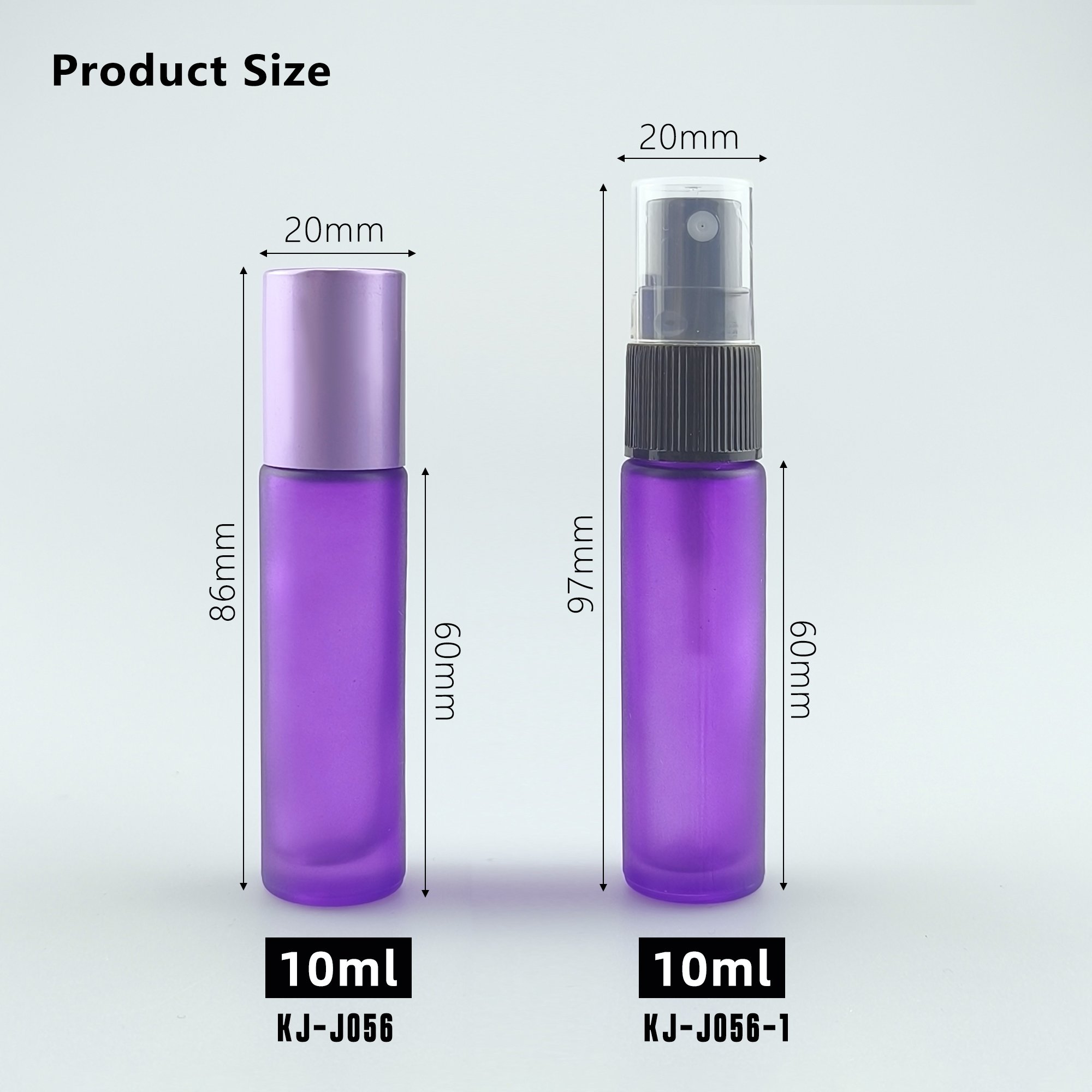 Roller Ball Glass Bottle For Essential Oils ODM/OEM China Factory roll on bottles with stainless steel roller ball