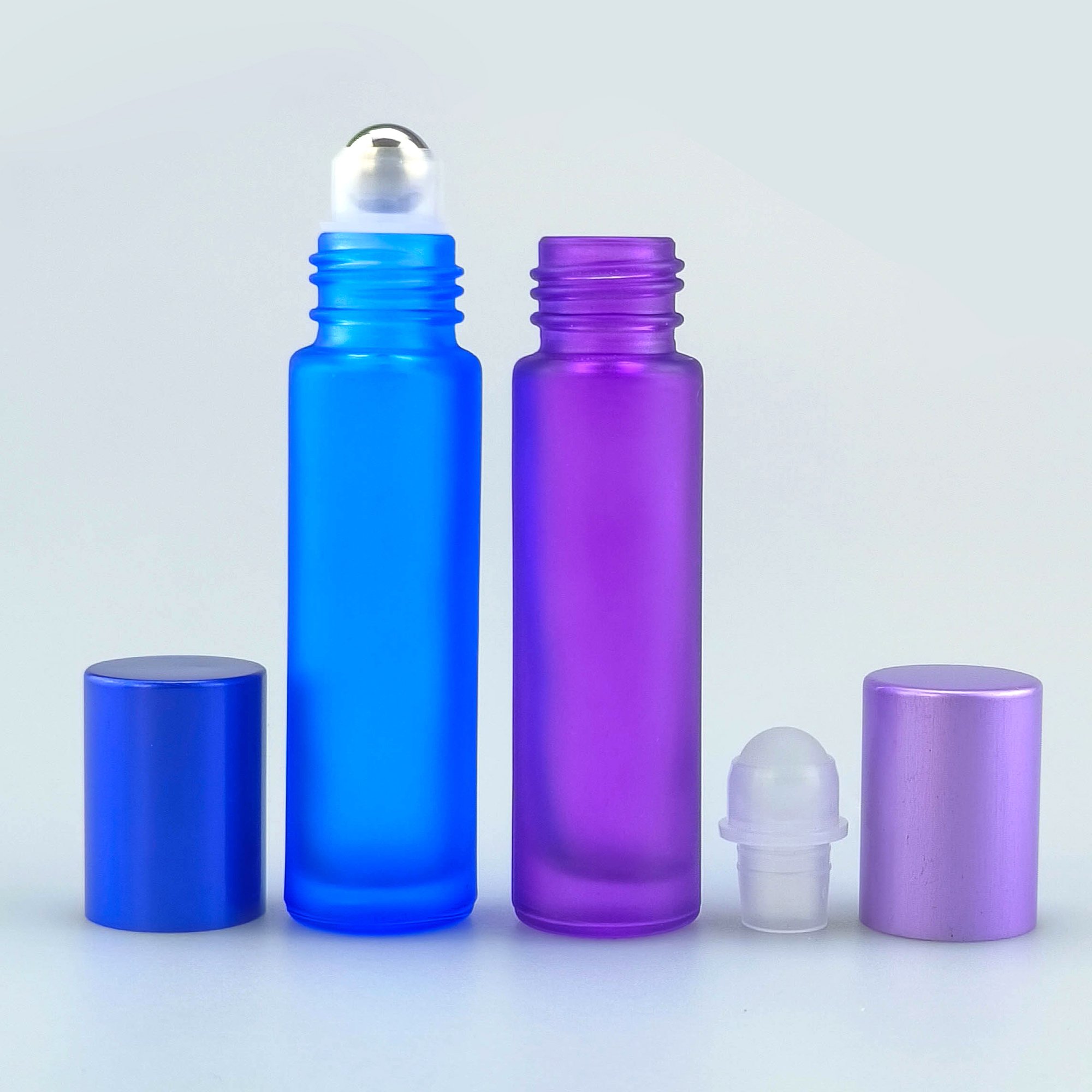 Roller Ball Glass Bottle For Essential Oils ODM/OEM China Factory roll on bottles with stainless steel roller ball