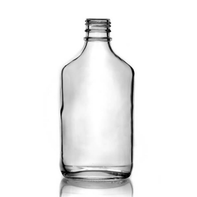 Wholesale 200ml Custom design flask cold brew coffee glass bottle with screw lid