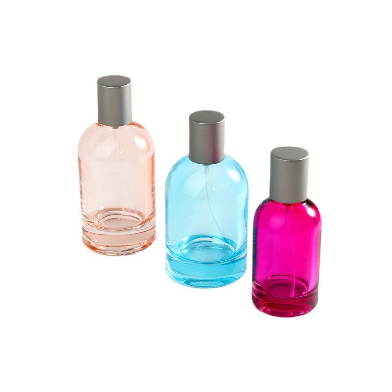 factory custom sale oem new arrival 15 30 50ml reusable cosmetic transparent glass bottles perfume spray container