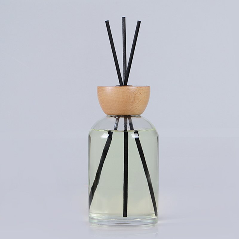 1000ml big decorative reed diffuser bottle round clear aroma diffuser glass bottle