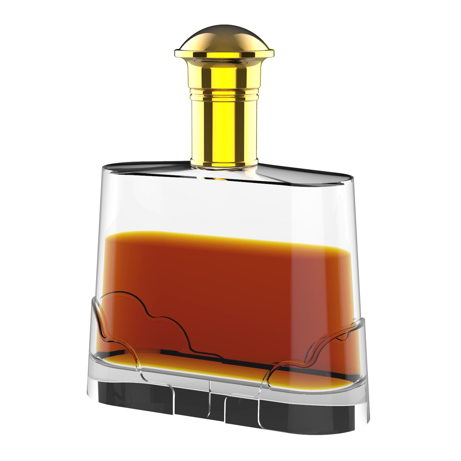 factory direct empty bottle design 700ml empty liquor spirits glass bottle