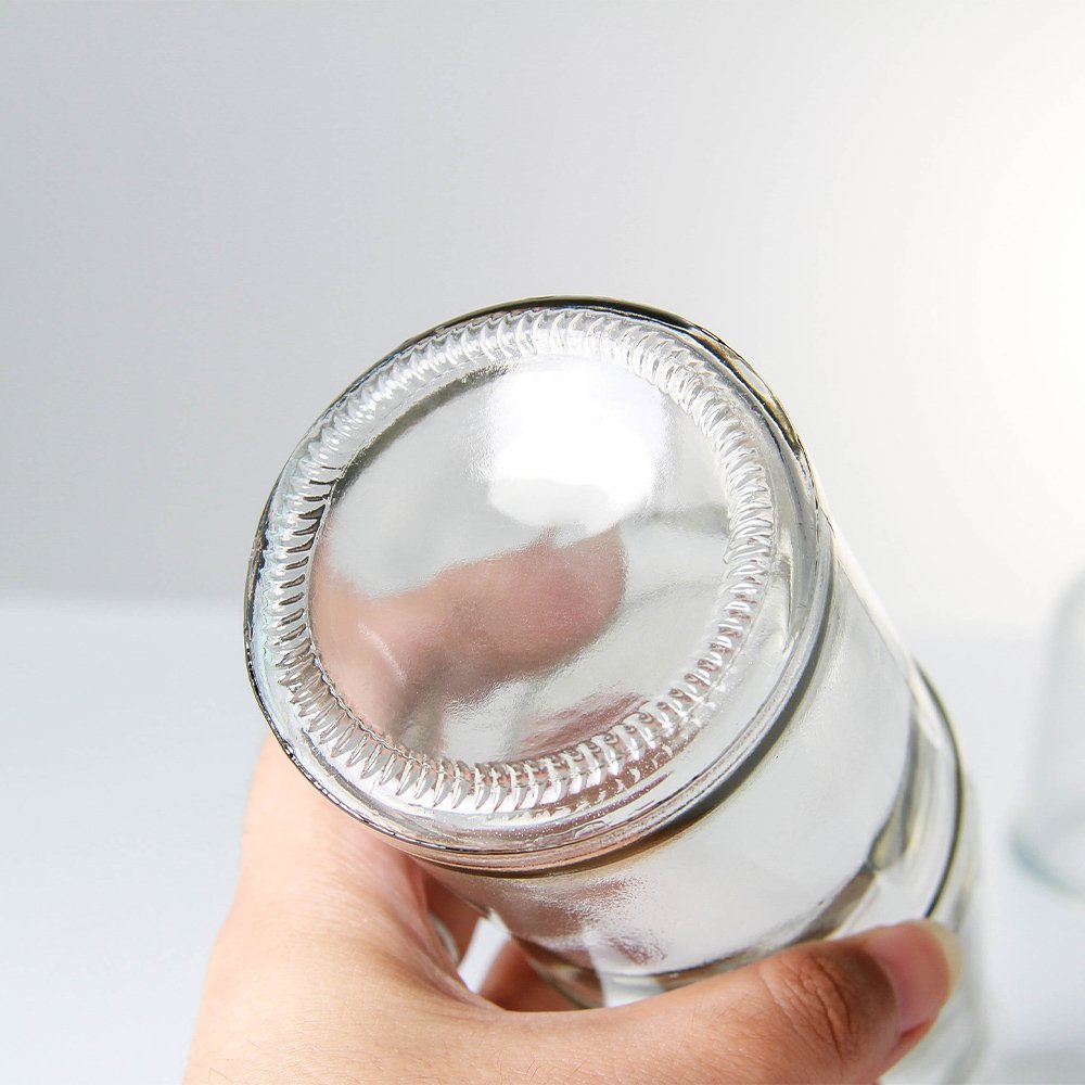 12oz chili sauce glass bottle glass hot sauce bottle with plastic lid