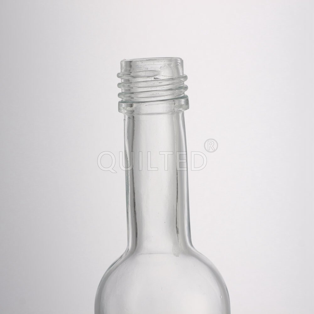 Clear 50 Ml Mini Vodka Glass Bottle 50ml Mini Liquor Bottles