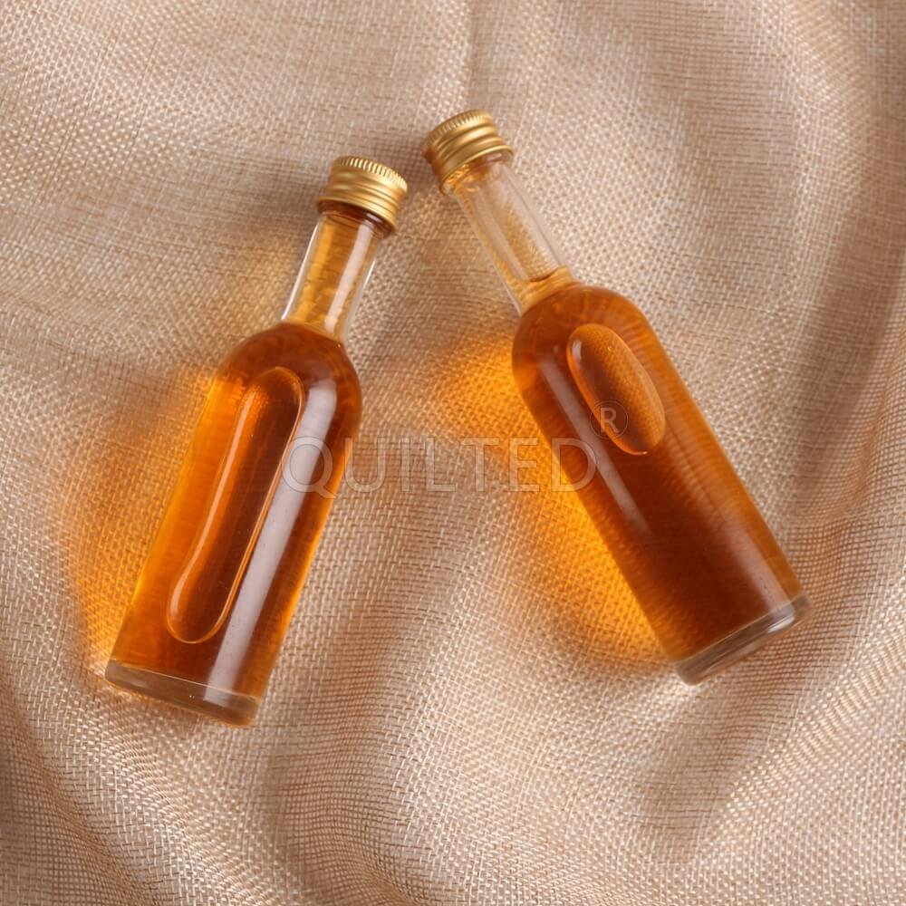 Clear 50 Ml Mini Vodka Glass Bottle 50ml Mini Liquor Bottles