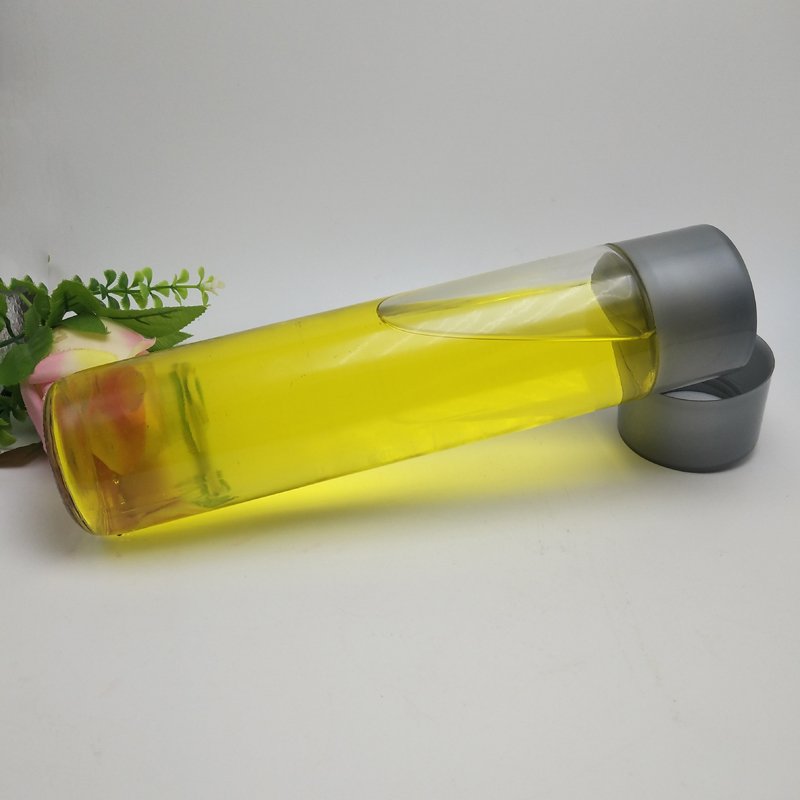 Wholesale Straight Side Cylinder Voss glass Water bottle Mineral Water glass bottle With Cap