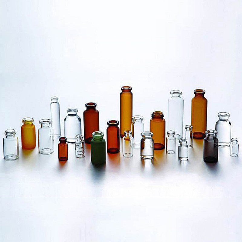 Hot Sale 3ml 5ml 7ml 10ml empty amber medicine glass bottle