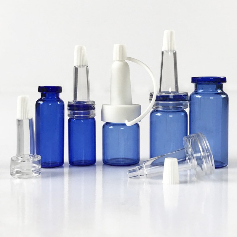 Hot Sale 3ml 5ml 7ml 10ml empty amber medicine glass bottle