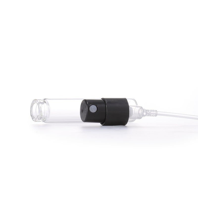 Mini tester Empty 1ml 1.5ml 2ml 1.8ml 2.5ml round fine mist spray perfume sample glass vial pocket sprayer bottle for perfume
