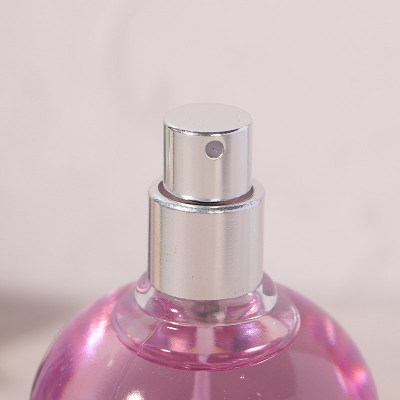 100ml Empty Perfume Glass Bottles Round Clear Refillable Perfume Bottle Spray Parfum Bottle