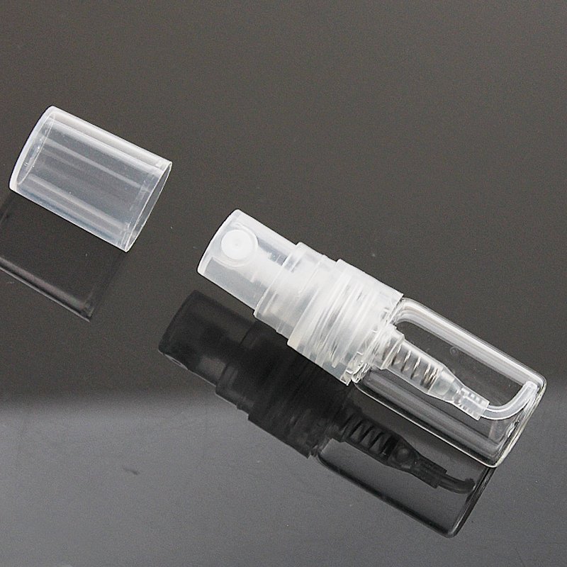 2ML 3ML 5ML 10ML Clear Perfume Glass Atomizer Sample Bottle Mini Glass Spray Bottle Empty Travel Refill Perfume Tester Vial