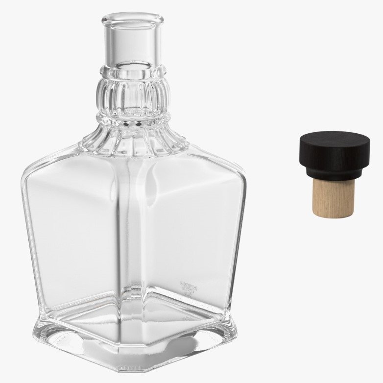 Manufacturer wholesale 500ml 750ml red wine bottle special-shaped glass fruit juice wine beverage bottles
