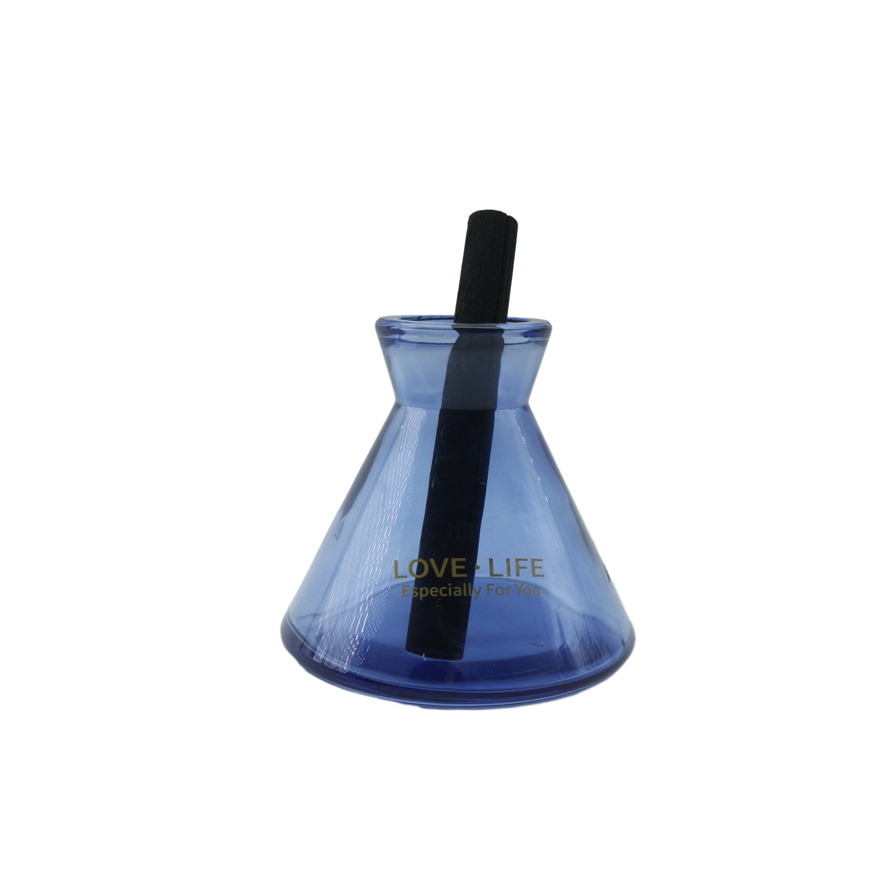 luxury aroma diffuser bottle customized room reed diffuser glass bottles with lids and reeds