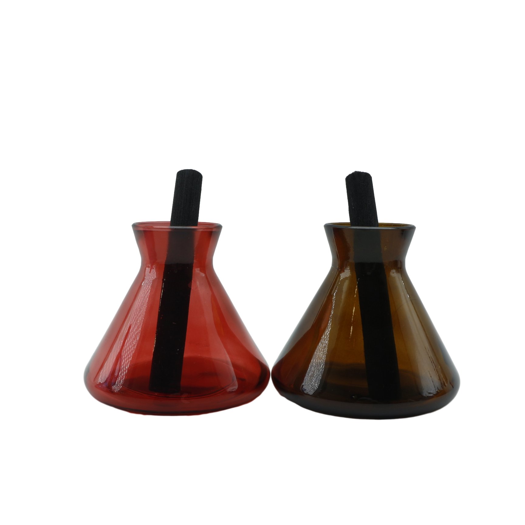luxury aroma diffuser bottle customized room reed diffuser glass bottles with lids and reeds