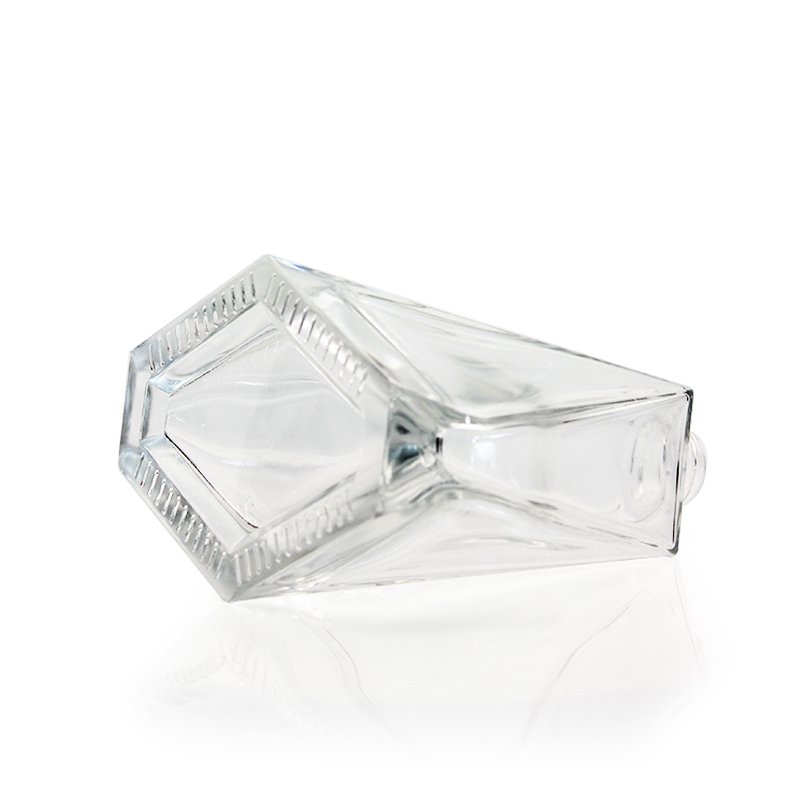 glass bottles manufacturer spirit whisky vodka liquor triangle shape tequila glass bottles