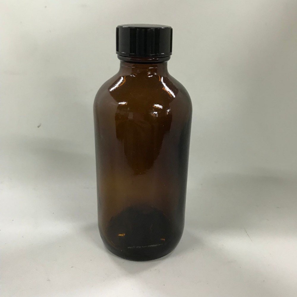 120ml 4oz Amber Euro Glass Dropper Bottle with plastic PP cap for skin care cosmetic container