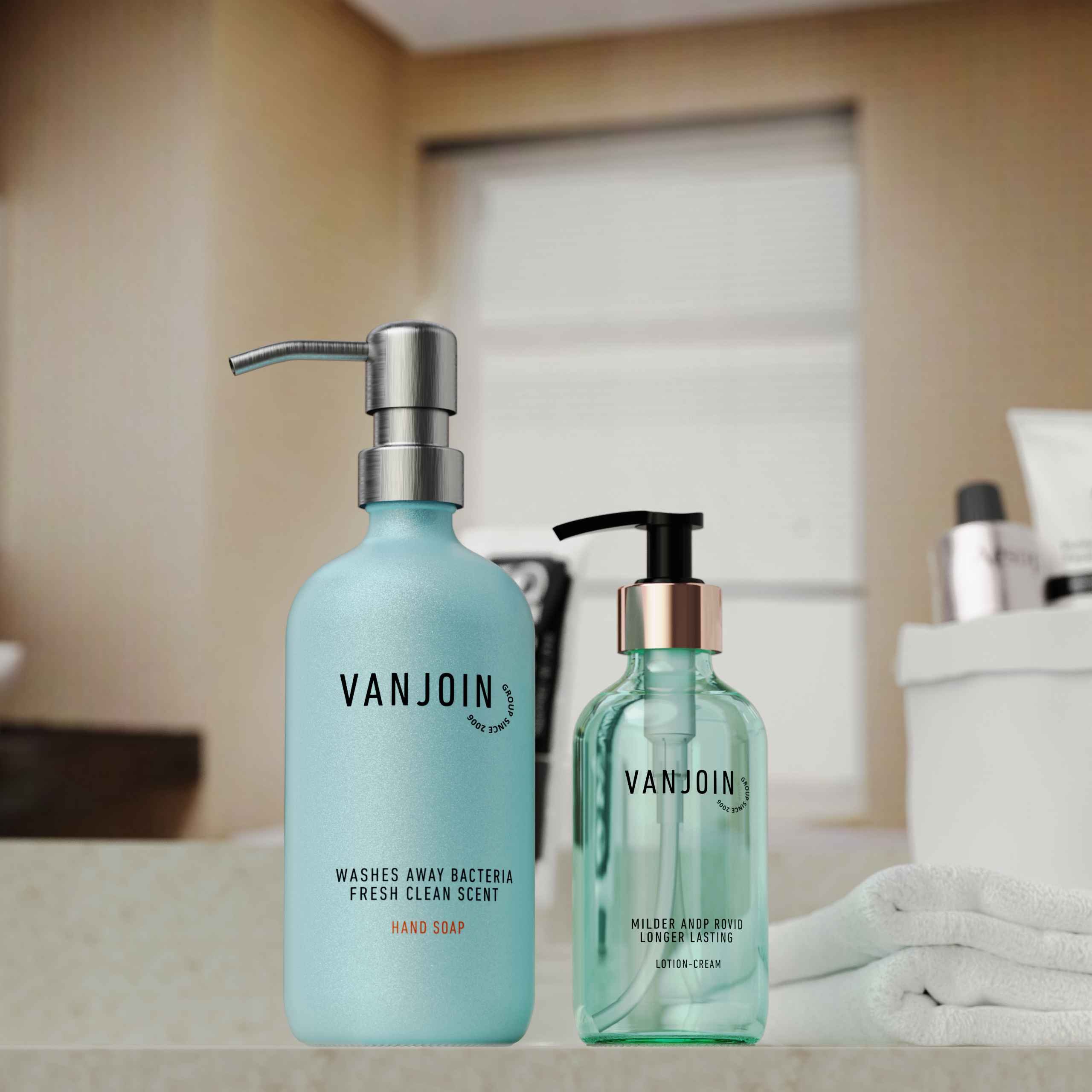 Customizable 16OZ Glass Spray Bottle 304 Stainless Steel Pump 500ML Capacity Multipurpose Empty Cleaning Solutions Box Packaging