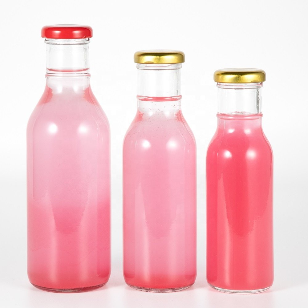 Wholesale Clear 90ml 150ml 250ml Home Made Mini Salad Dressing Sauce Glass Ketchup Bottle with Lid
