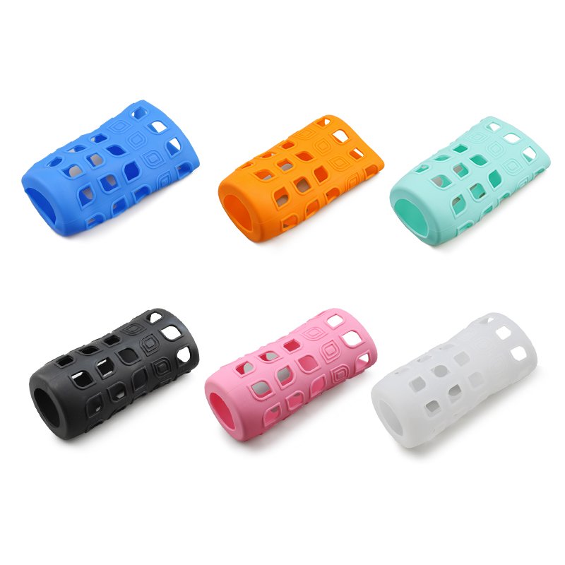 promotional gift silicone glass drinking water bottle rubber sleeve custom logo OEM/ODM factory manufacturer