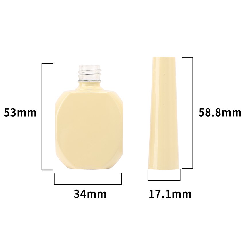 wholesale customized color Cosmetic packaging eco friendly packaging cosmetics square glass bottle