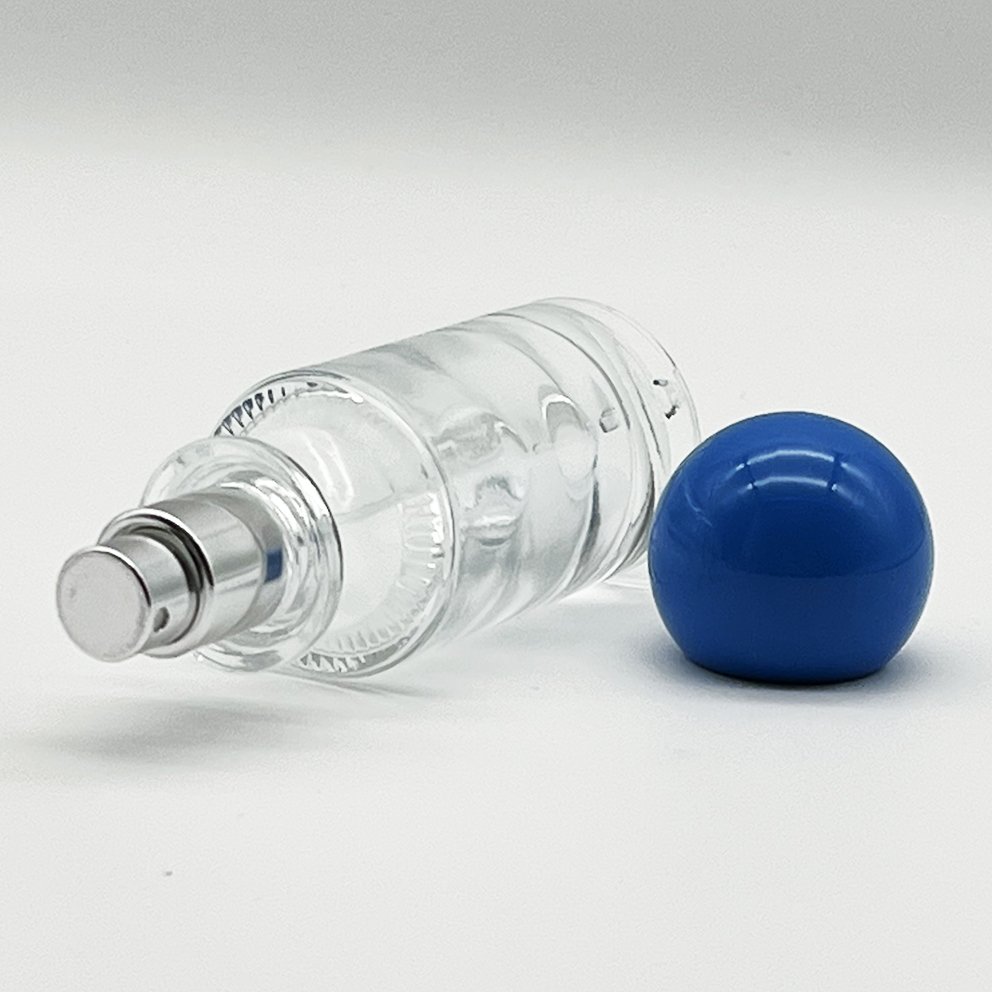 Luxury 30ml perfume glass bottle 1 oz spray glass container