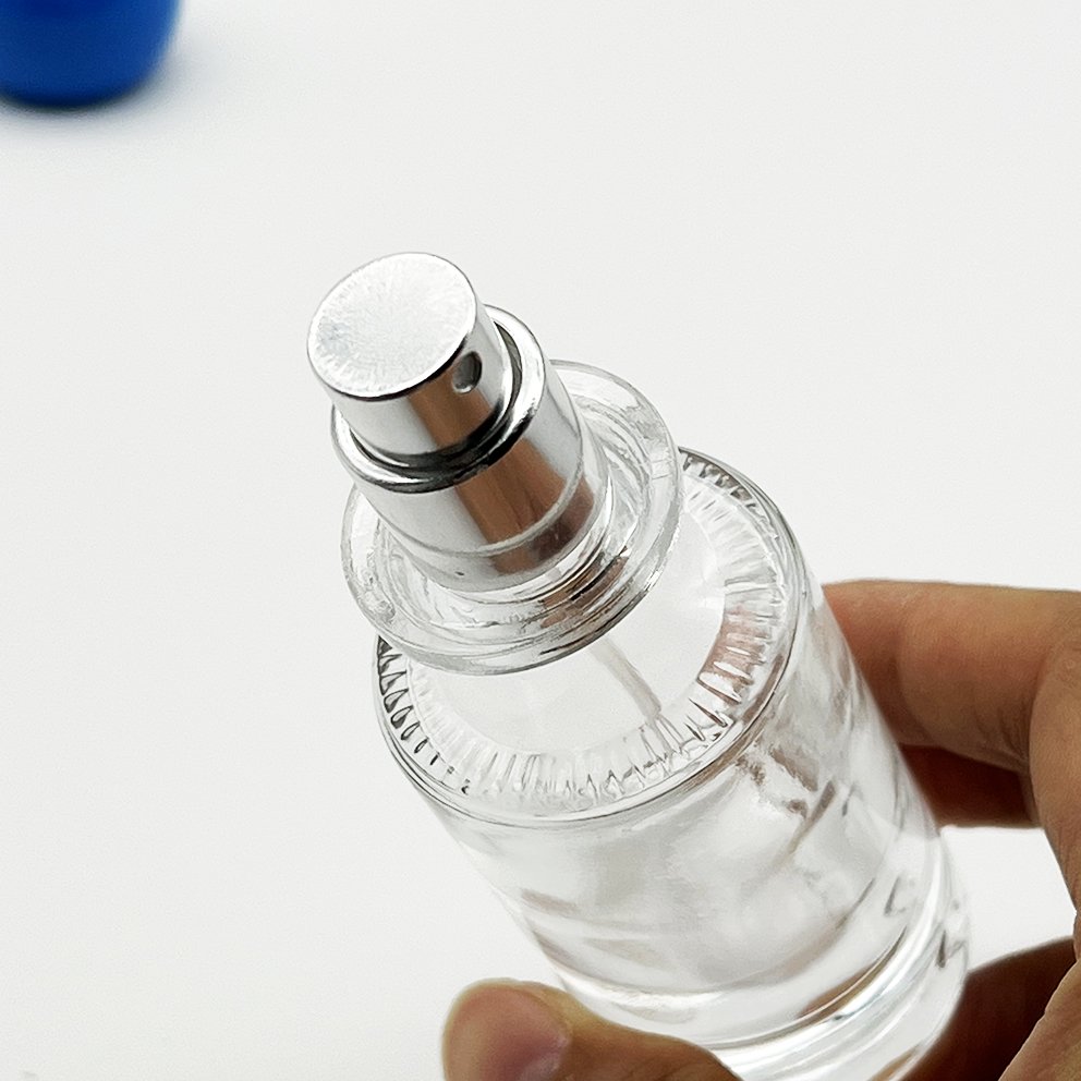 Luxury 30ml perfume glass bottle 1 oz spray glass container