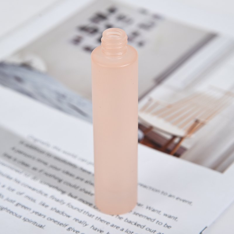 New 18ml luxury perfume glass bottle High quality 13 screw perfume glass bottle Mini translucent empty perfume bottle