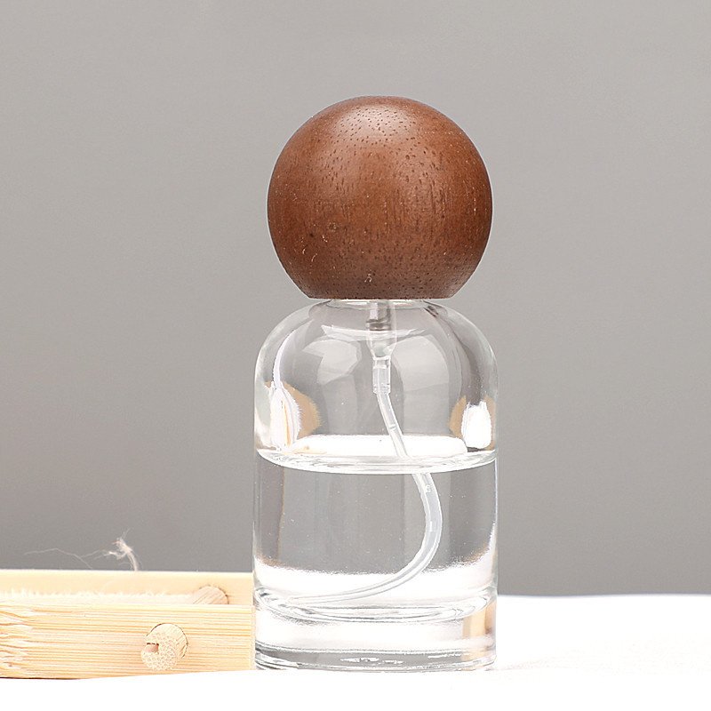 Custom Classic Clear Luxury Spray 30ml 50ml Empty Glass Perfume Bottle For Perfumes