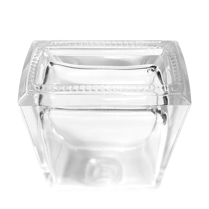 Hot Sale Factory Price Custom Transparent Refillable Square Perfume Bottle With Screw Sprayer Cap 10ml 15ml 30ml 50ml 100ml