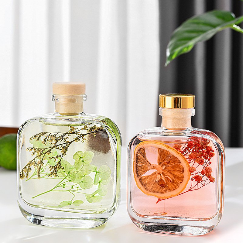 luxury scented diffuser oil bottle 5oz 6oz perfume diffuser glass bottle Fragrance bottle