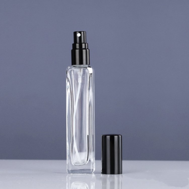 Rectangular 10 ml perfume glass bottle travel size perfume bottles travel perfume glass bottles