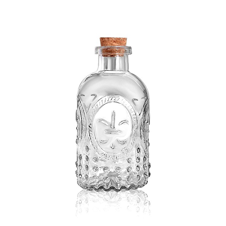 Air freshener container 250 ml empty glass reed diffuser bottles for cheap