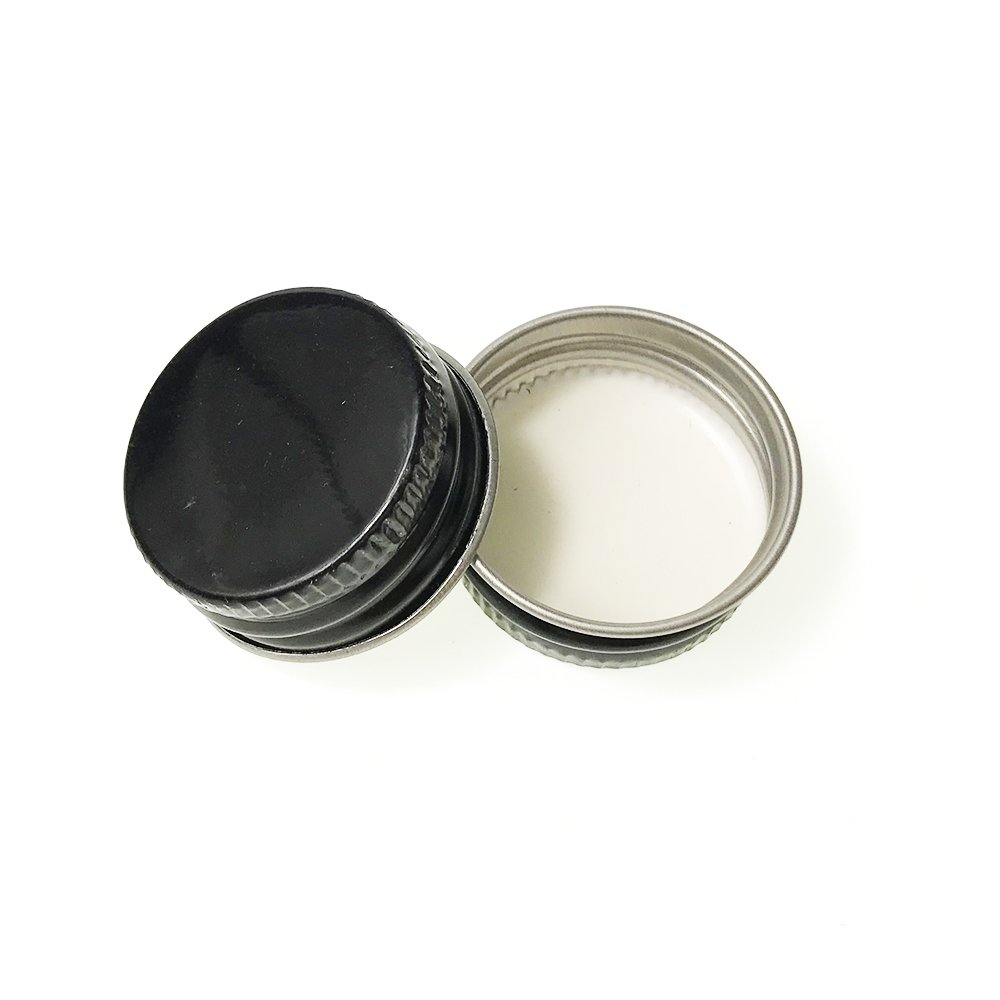 1oz 2oz 4oz 8oz 16oz 32oz Clear Boston Round Glass Bottle with Black Phenolic Lid