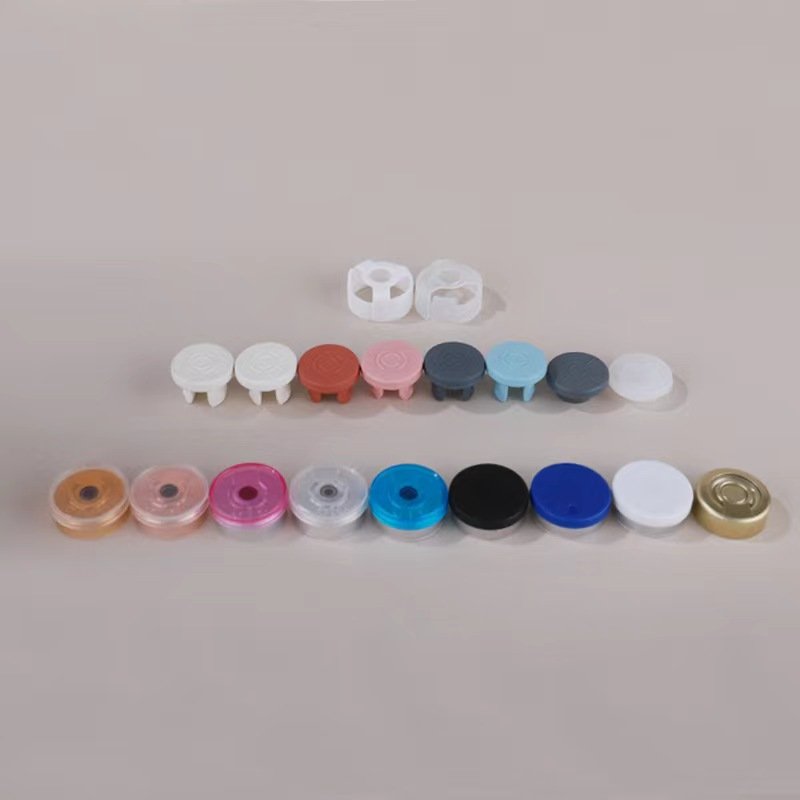 Wholesale clear 10ml 20ml 30ml 50ml 100ml Injection Penicillin Glass Bottle for Medicine with rubber stopper aluminum flip cap