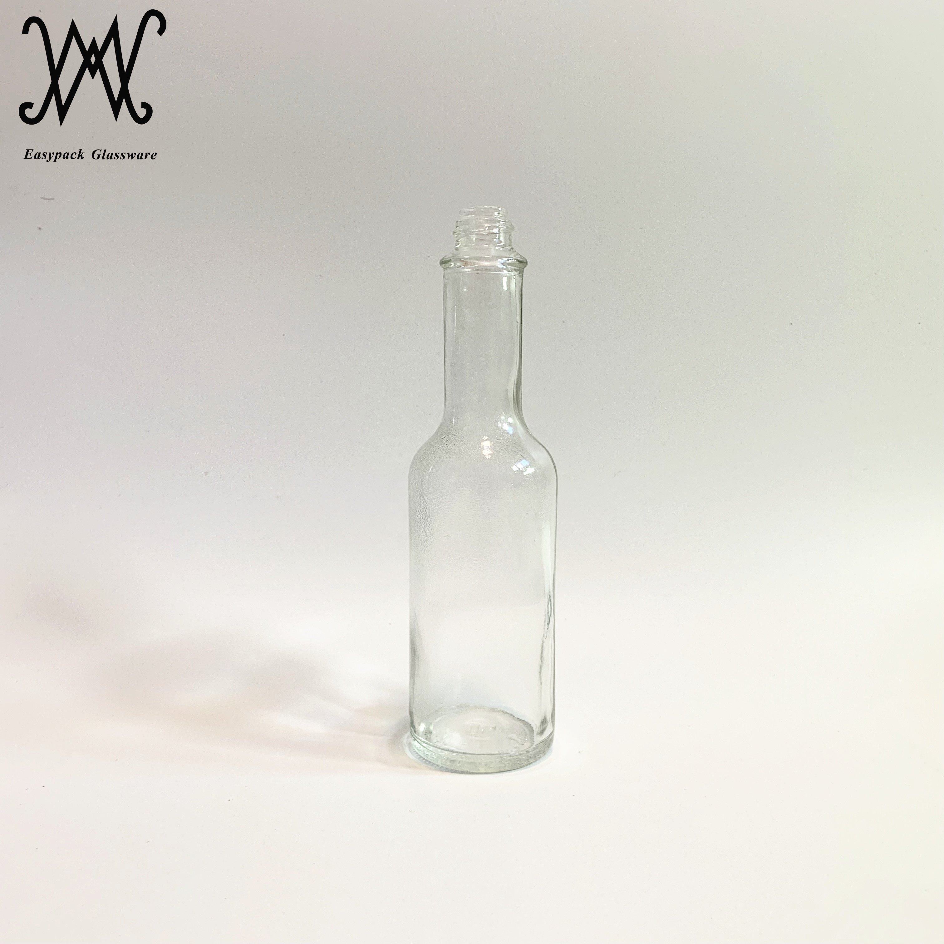 3.7ml 1/8oz mini glass spice chill sauce glass bottle