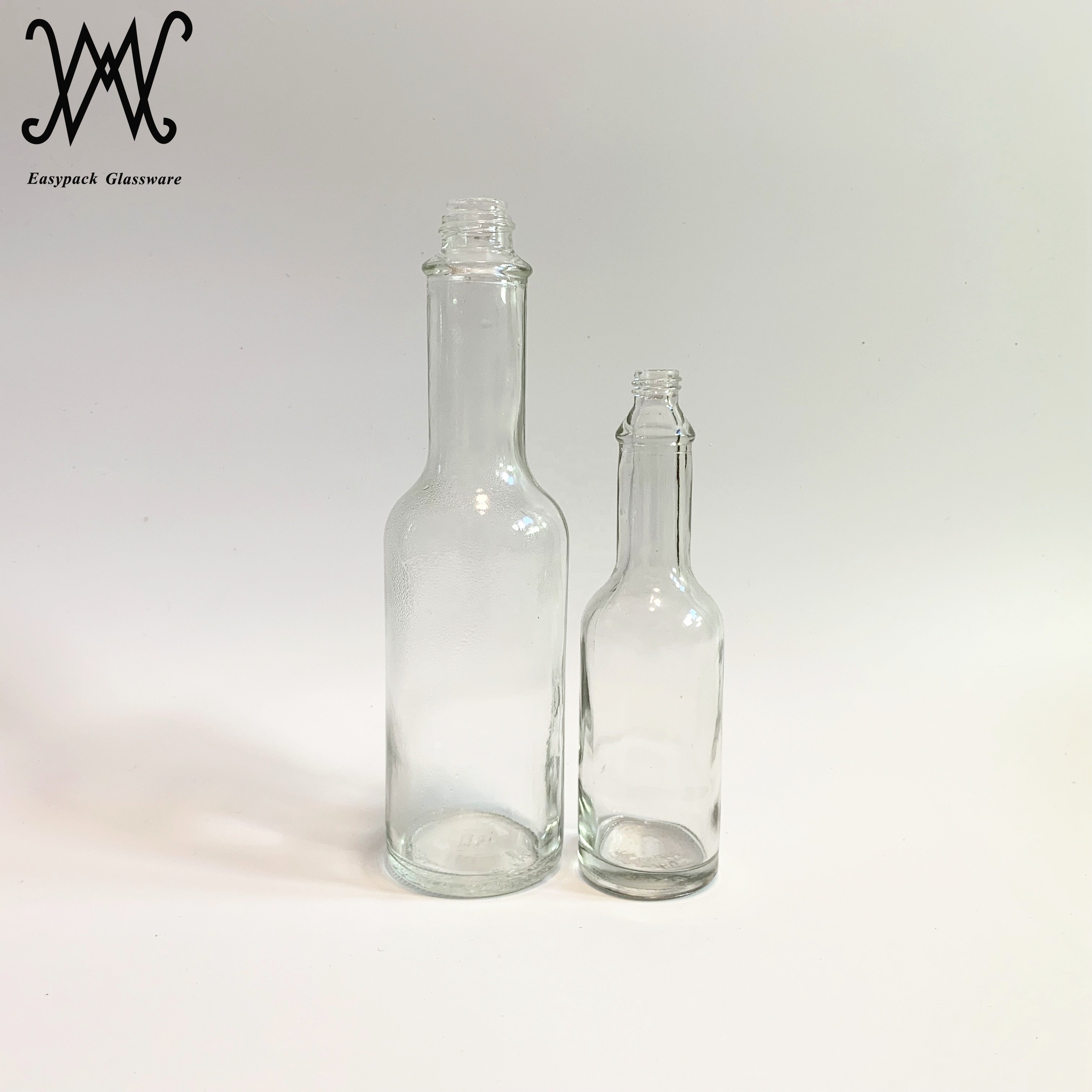 3.7ml 1/8oz mini glass spice chill sauce glass bottle
