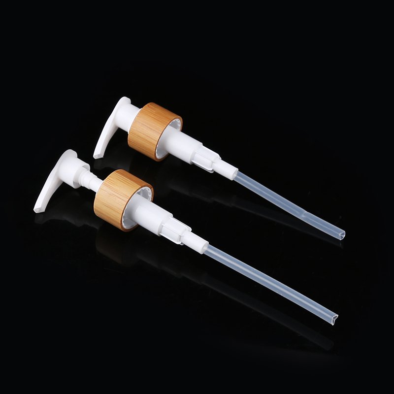 15ml 20ml 30ml 50ml 100ml 120ml 150ml Eco Friendly Glass Bamboo Lid Container Pump Bottle Frosted Spray Pump Shampoo Bottles