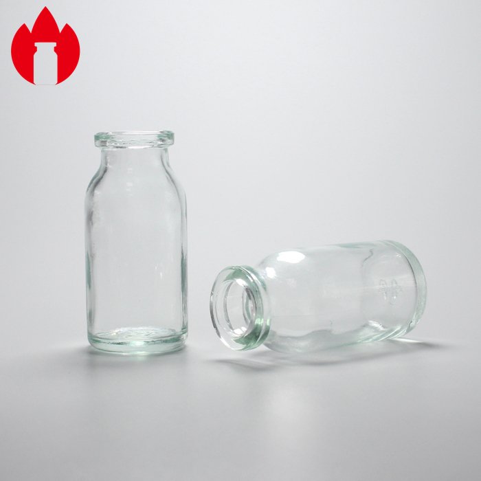 Wholesale Medical Injectable Clear Molded Glass Bottle
