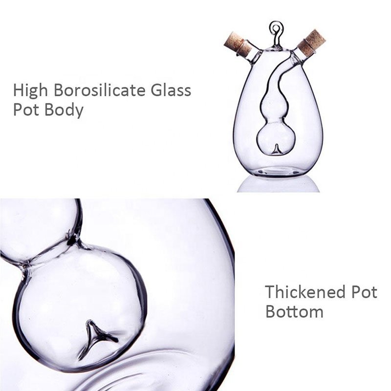 Hot sale olive oil bottles hand made glass bottle glass dispenser