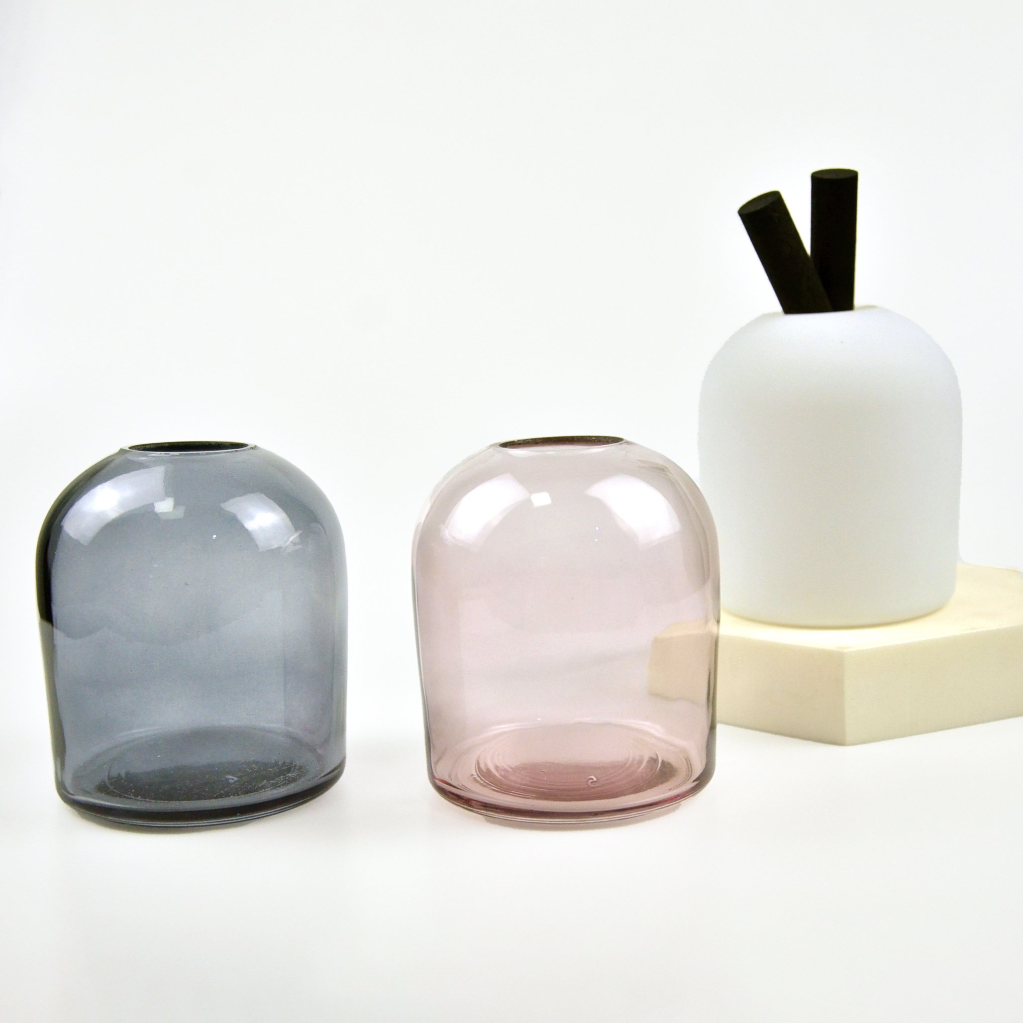 400ml reed diffuser aroma bottles glass home fragrance black reed diffuser glass bottle