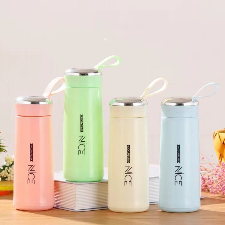 Nice glass bottle factory outlet wholesale price high quality high appearance index glass bottle coffee cup customized logo