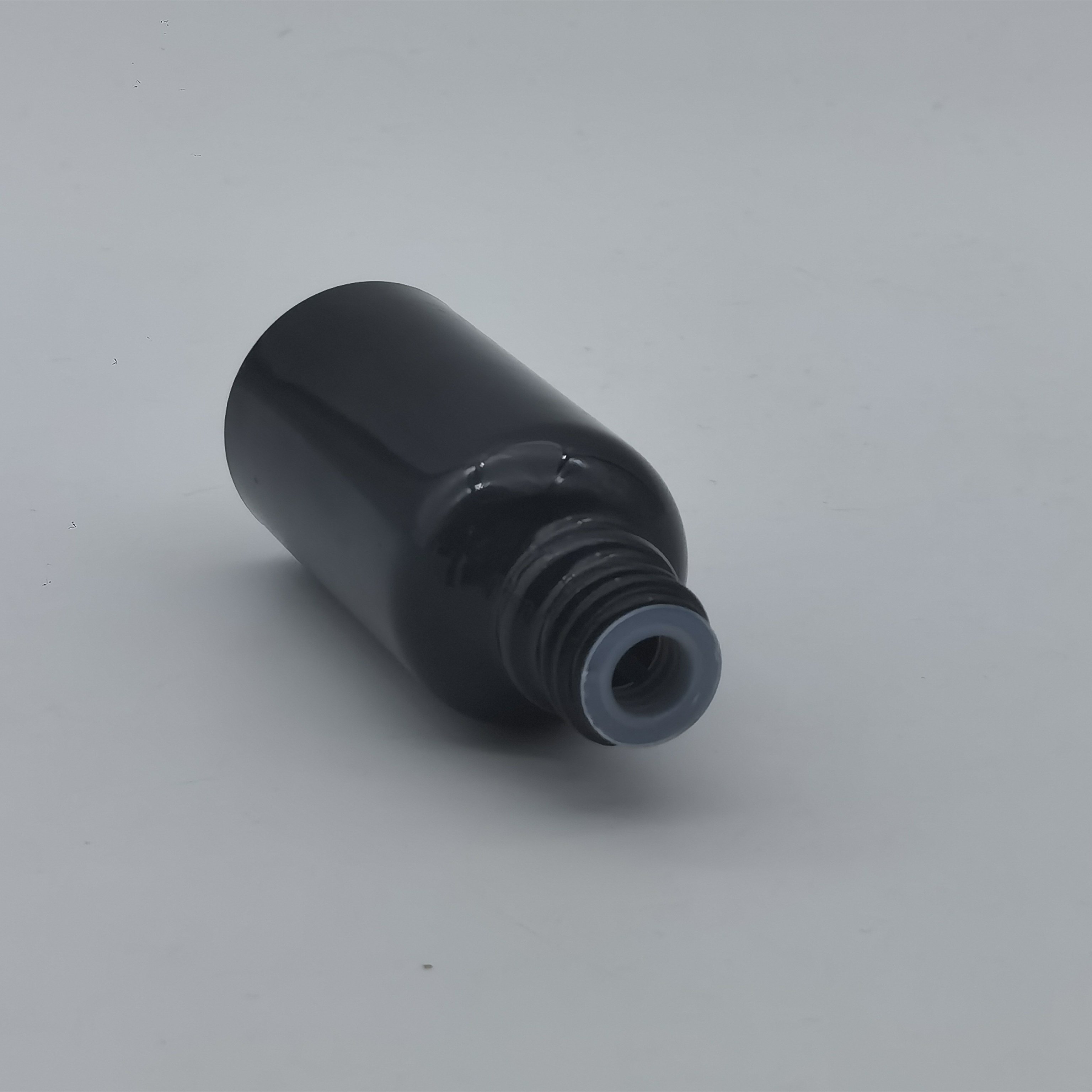Spot 100ml Black Glass Dropper Empty Bottle Cosmetic White Anti-theft Cap Pipette Essential Oil Packaging Container
