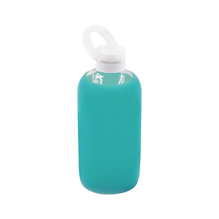 100% Biodegradable Eco Friendly Food Grade Resistant Silicone Sleeves For Glass Bottles Silicone Sport Water Bottle
